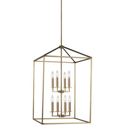 Generation Lighting - Perryton Large 8-Light Hall/Foyer Pendant - 5115008-848