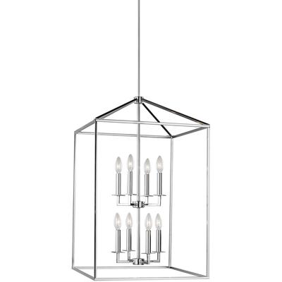 Generation Lighting - Perryton Large 8-Light Hall/Foyer Pendant - 5115008EN-05