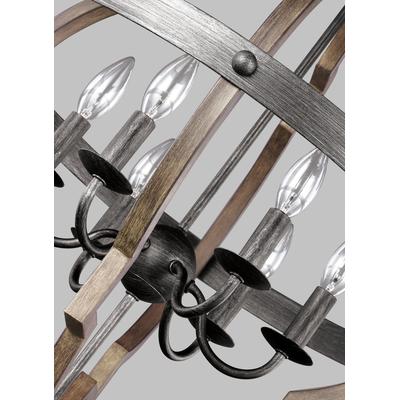 Generation Lighting - Socorro 6-Light Hall/Foyer Fixture - 5124906EN-846