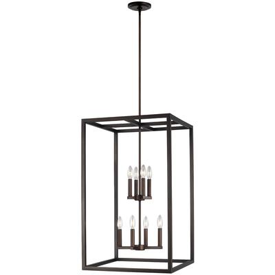 Generation Lighting - Moffet Street Large 8-Light Hall/Foyer Pendant - 5134508-710