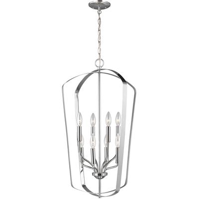 Generation Lighting - Romee Large 8-Light Hall/Foyer Pendant - 5134908-05