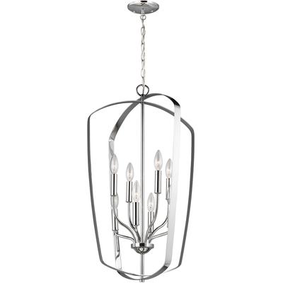 Generation Lighting - Romee Large 8-Light Hall/Foyer Pendant - 5134908-05