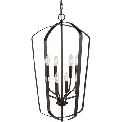 Generation Lighting - Romee Large 8-Light Hall/Foyer Pendant - 5134908-710