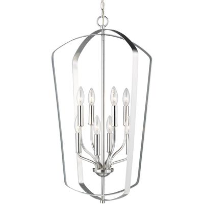 Generation Lighting - Romee Large 8-Light Hall/Foyer Pendant - 5134908-962