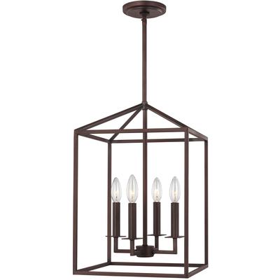 Generation Lighting - Perryton Small 4-Light Pendant - Bronze - 5215004-710