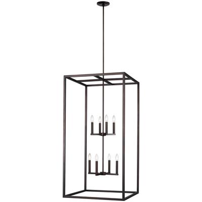 Generation Lighting - Moffet Street Extra Large 8-Light Hall/Foyer Pendant - 5234508-710