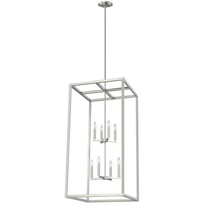 Generation Lighting - Moffet Street Extra Large 8-Light Hall/Foyer Pendant - 5234508-962