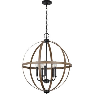 Generation Lighting - Calhoun 5-Light Chandelier - Stardust - 5251005-846