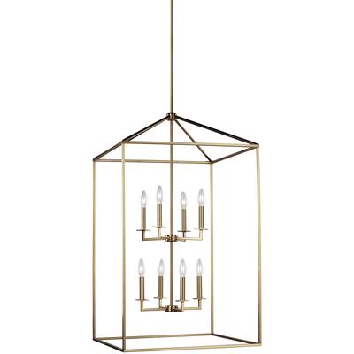 Generation Lighting - Perryton Extra Large 8-Light Hall/Foyer Pendant - 5315008EN-848