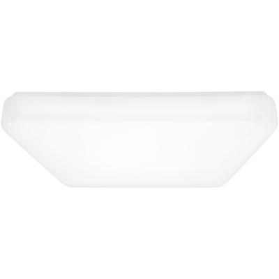 Generation Lighting - Vitus Medium LED Square Ceiling Flush Mount - White - 5676093S-15