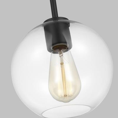 Generation Lighting - Orley One-Light Pendant - Midnight Black - 6002501-112