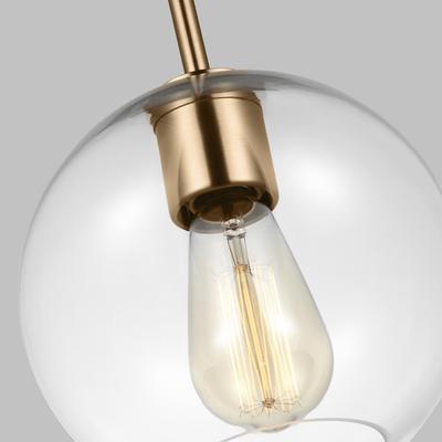 Generation Lighting - Orley One-Light Pendant - Satin Brass - 6002501-848