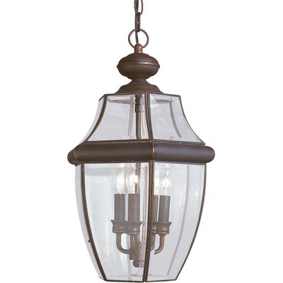 Generation Lighting - Lancaster 3-Light Outdoor Pendant - 6039-71