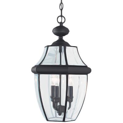 Generation Lighting - Lancaster 3-Light Outdoor Pendant - 6039EN-12