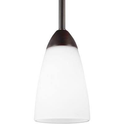 Generation Lighting - Seville 1-Light Mini-Pendant - Burnt Sienna - 6120201-710