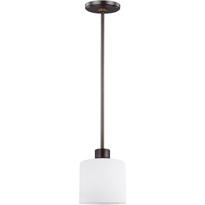 Generation Lighting - Canfield 1-Light Mini-Pendant - Burnt Sienna - 6128801EN3-710