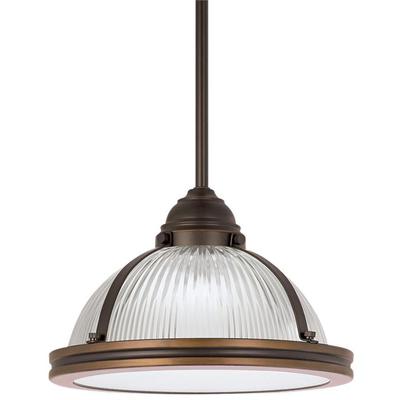 Generation Lighting - Pratt Street Prismatic 1-Light Pendant - 65060EN3-715