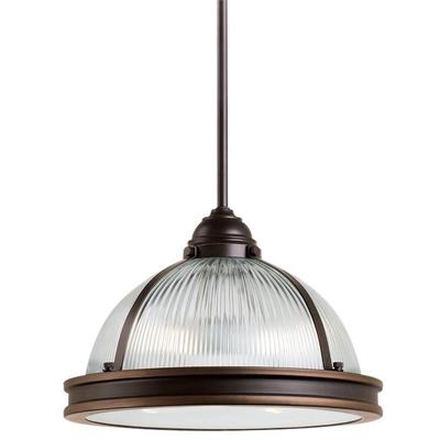 Generation Lighting - Pratt Street Prismatic 2-Light Pendant - 65061EN3-715