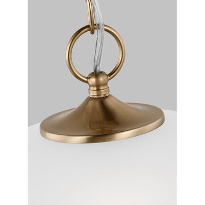 Generation Lighting - Geary One-Light Pendant - Satin Brass - 6516501-848