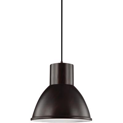 Generation Lighting - Division Street 1-Light Pendant - Burnt Sienna - 6517401EN3-710