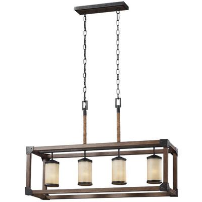 Generation Lighting - Dunning 4-Light Island Pendant - 6613304EN3-846