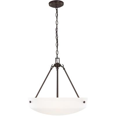 Generation Lighting - Kerrville 3-Light Pendant - Bronze - 6615203-710