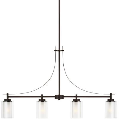 Generation Lighting - Elmwood Park 4-Light Island Pendant - 6637304EN3-710