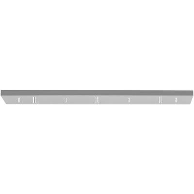 Generation Lighting - 3-Light Linear Multi-Port Canopy - Chrome - 7449603-05