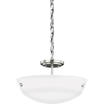 Generation Lighting - Kerrville 2-Light Semi-Flush Convertible Pendant - 7715202-962