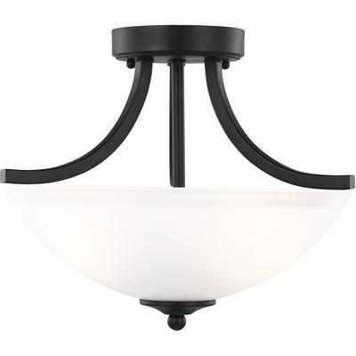 Generation Lighting - Geary 2-Light Semi-Flush Convertible Pendant - 7716502-112