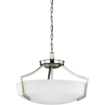 Generation Lighting - Hanford 3-Light Ceiling Convertible Pendant - 7724503-962