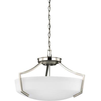 Generation Lighting - Hanford 3-Light Ceiling Convertible Pendant - 7724503EN3-962