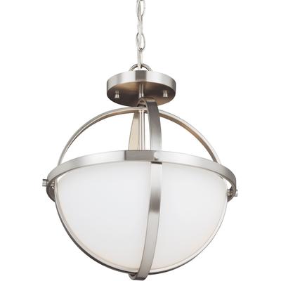 Generation Lighting - Alturas 2-Light Semi-Flush Convertible Pendant - 7724602-962