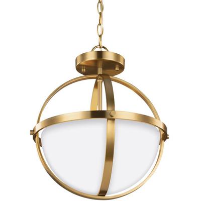 Generation Lighting - Alturas 2-Light Semi-Flush Convertible Pendant - 7724602EN3-848