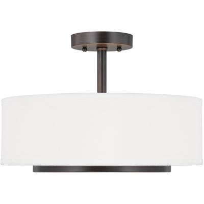 Generation Lighting - Nance 2-Light Semi-Flush Convertible Pendant - 7728002-710