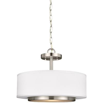 Generation Lighting - Nance 2-Light Semi-Flush Convertible Pendant - 7728002EN3-962