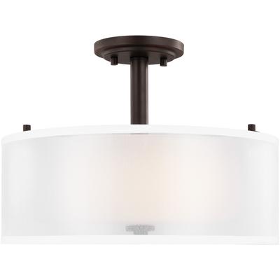 Generation Lighting - Elmwood Park 2-Light Semi-Flush Mount - 7737302EN3-710