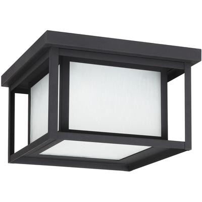 Generation Lighting - Hunnington 2-Light Outdoor Ceiling Flush Mount - 79039-12