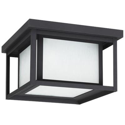 Generation Lighting - Hunnington 2-Light Outdoor Ceiling Flush Mount - 79039EN3-12