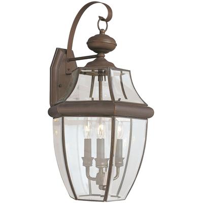 Generation Lighting - Lancaster 3-Light Outdoor Wall Lantern - 8040EN-71