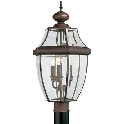 Generation Lighting - Lancaster 3-Light Outdoor Post Lantern - 8239-71