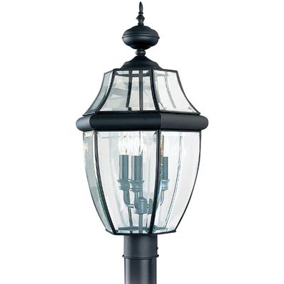 Generation Lighting - Lancaster 3-Light Outdoor Post Lantern - 8239EN-12