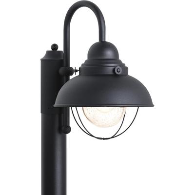 Generation Lighting - Sebring 1-Light LED Outdoor Post Lantern - Black - 8269EN3-12