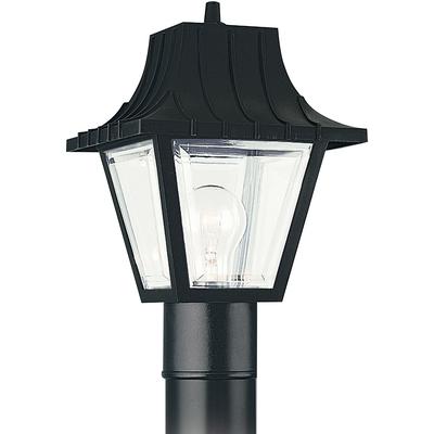 Generation Lighting - 1-Light Polycarbonate Outdoor Post Lantern - 8275-32