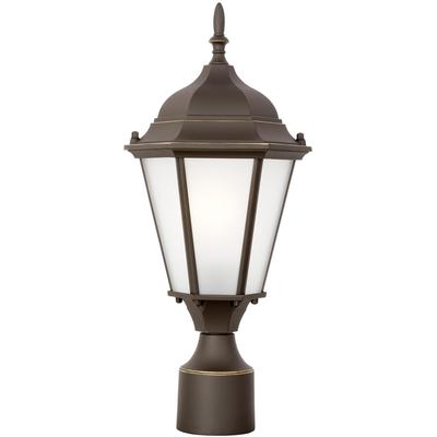 Generation Lighting - Bakersville 1-Light Outdoor Post Lantern - Antique Bronze - 82941-71