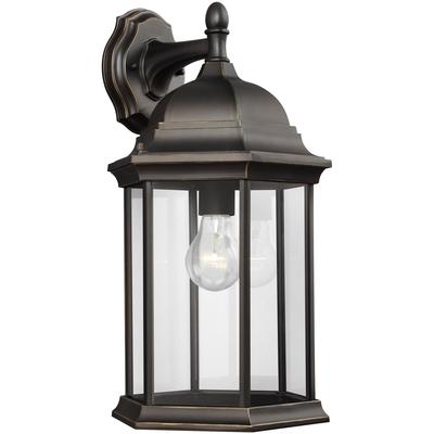 Generation Lighting - Sevier Large 1-Light Downlight Outdoor Wall Lantern - 8438701-71