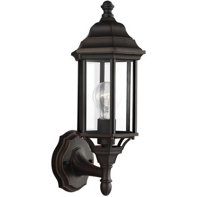 Generation Lighting - Sevier Small 1-Light Uplight Outdoor Wall Lantern - 8538701-71