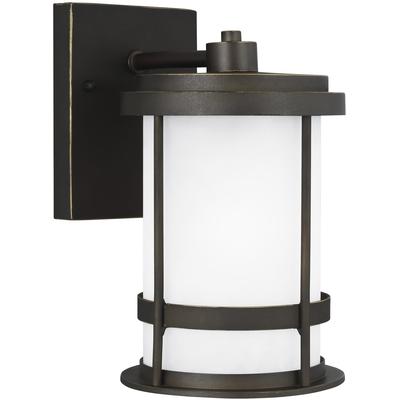 Generation Lighting - Wilburn Small 1-Light Outdoor Wall Lantern - 8590901D-71