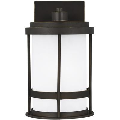 Generation Lighting - Wilburn Small 1-Light Outdoor Wall Lantern - 8590901DEN3-71