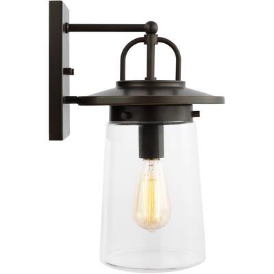 Generation Lighting - Tybee 1-Light Medium Outdoor Wall Lantern - Antique Bronze - 8608901-71